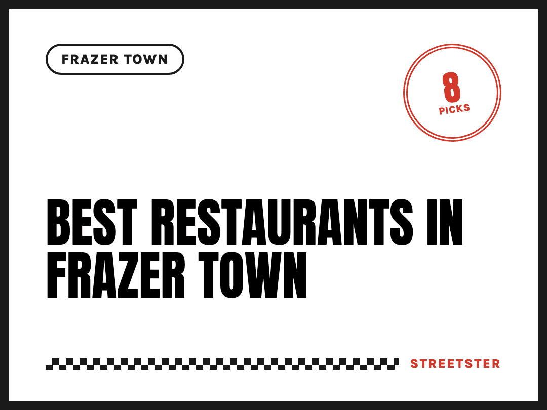 Best Restaurants in Frazer Town, Bangalore